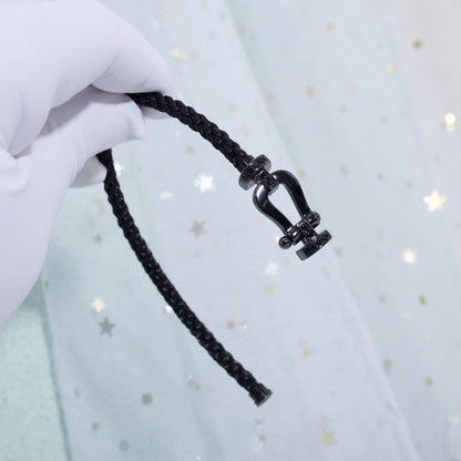 [LunaMar]FORCE LARGE SERIES BLACK SAMURAI BRACELET