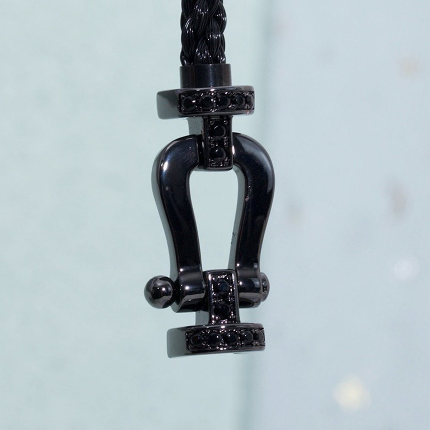 [LunaMar]FORCE LARGE SERIES BLACK SAMURAI BRACELET