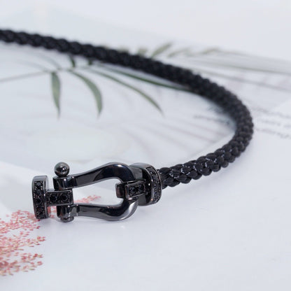 [LunaMar]FORCE LARGE SERIES BLACK SAMURAI BRACELET