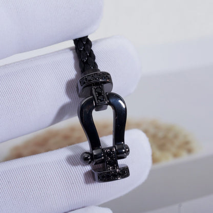 [LunaMar]FORCE LARGE SERIES BLACK SAMURAI BRACELET