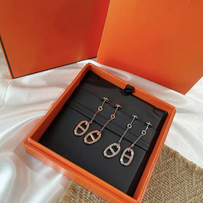 [LunaMar]CHAINE TASSEL EARRINGS
