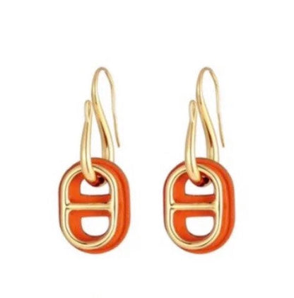 [LunaMar]HM O'MAILLON GOLD EARRINGS