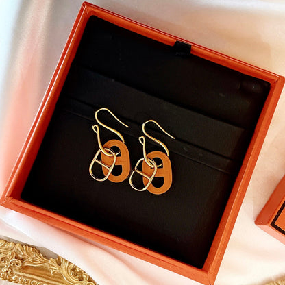 [LunaMar]HM O'MAILLON GOLD EARRINGS
