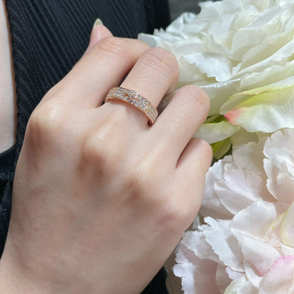 [LunaMar]KELLY ROSE GOLD DIAMOND RING