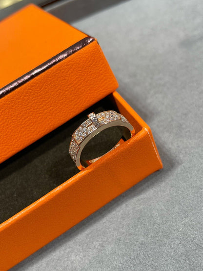 [LunaMar]KELLY ROSE GOLD DIAMOND RING