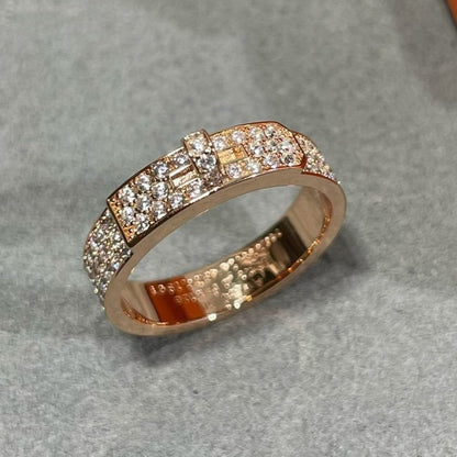 [LunaMar]KELLY ROSE GOLD DIAMOND RING