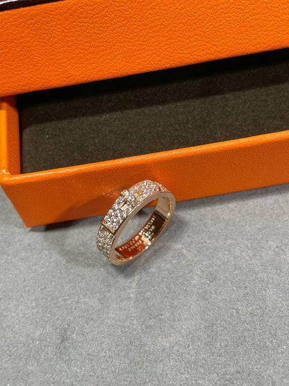 [LunaMar]KELLY ROSE GOLD DIAMOND RING