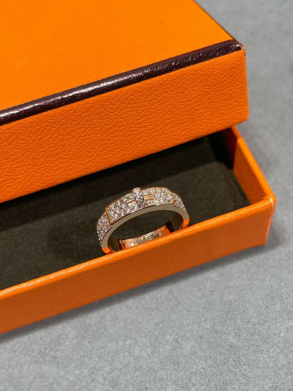 [LunaMar]KELLY ROSE GOLD DIAMOND RING