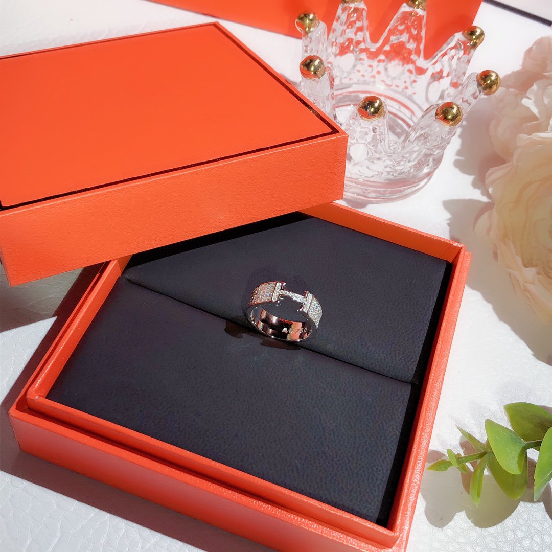 [LunaMar]H RING FULL DIAMOND