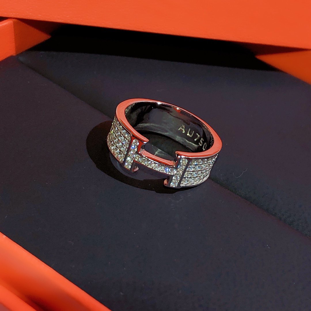 [LunaMar]H RING FULL DIAMOND