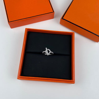 [LunaMar]ECHAPPEE RING SILVER DIAMOND