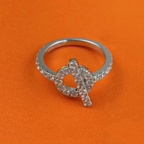 [LunaMar]ECHAPPEE RING SILVER DIAMOND