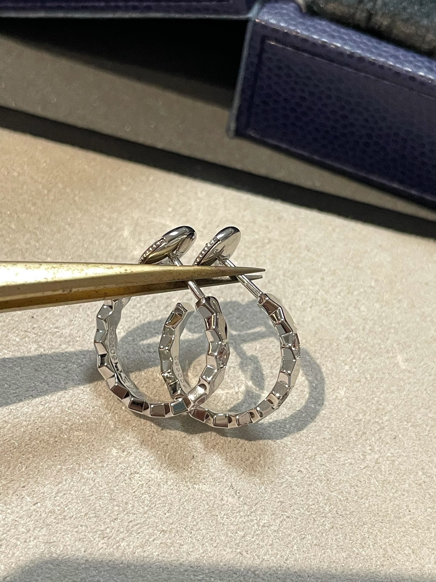 [LunaMar]Hollow Design Four-Leaf Clover Flower Shape Ring