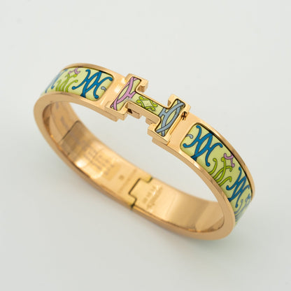 [LunaMar]H BRACELET BEIGE MULTICOLOR