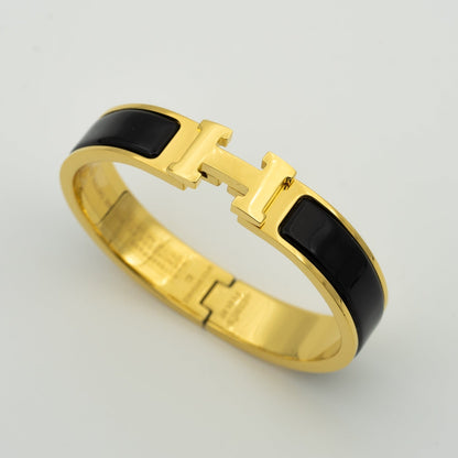 [LunaMar]H BLACK BRACELET
