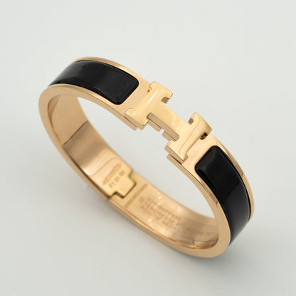 [LunaMar]H BLACK BRACELET