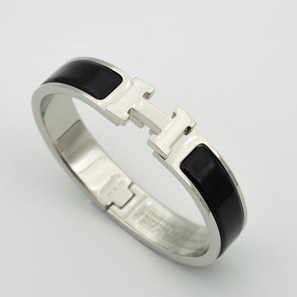 [LunaMar]H BLACK BRACELET