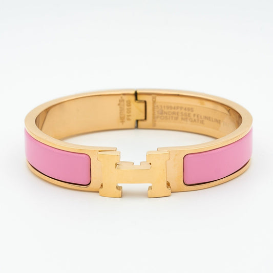 [LunaMar]H PINK BRACELET