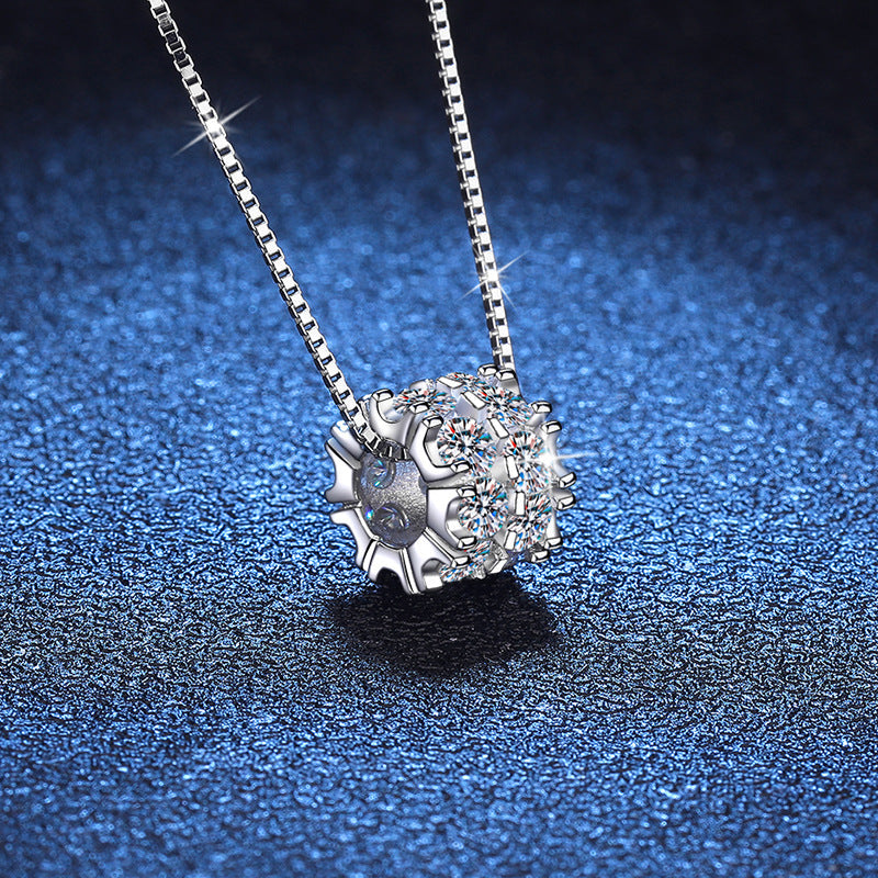 [LunaMar]ELEGANT SLIM-WAIST MOISSANITE NECKLACE