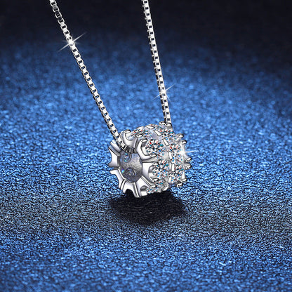 [LunaMar]ELEGANT SLIM-WAIST MOISSANITE NECKLACE