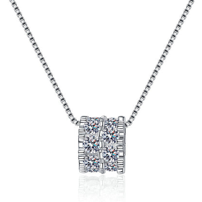 [LunaMar]ELEGANT SLIM-WAIST MOISSANITE NECKLACE