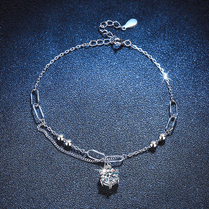 [LunaMar]CLASSIC SOLITAIRE MOISSANITE BRACELET