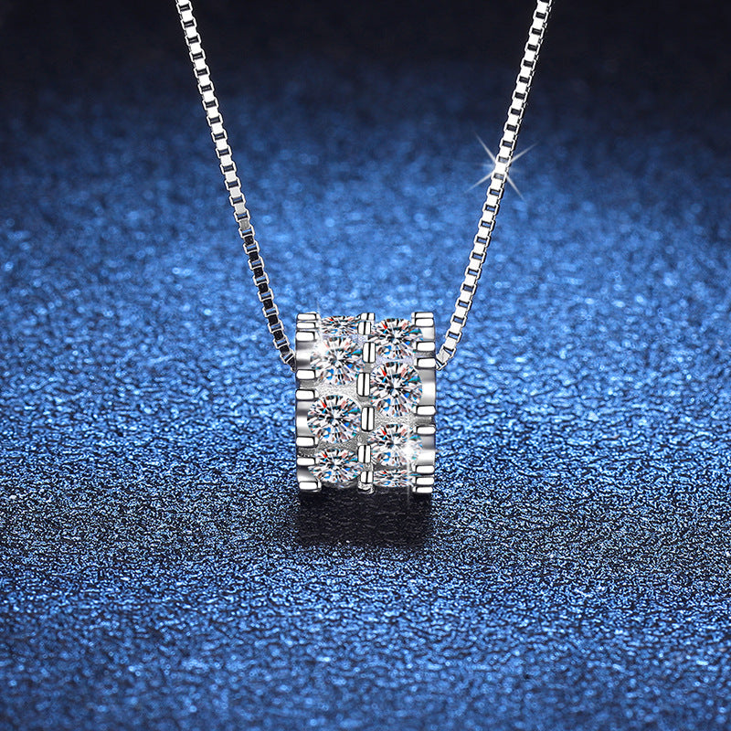 [LunaMar]ELEGANT SLIM-WAIST MOISSANITE NECKLACE