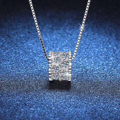 [LunaMar]ELEGANT SLIM-WAIST MOISSANITE NECKLACE