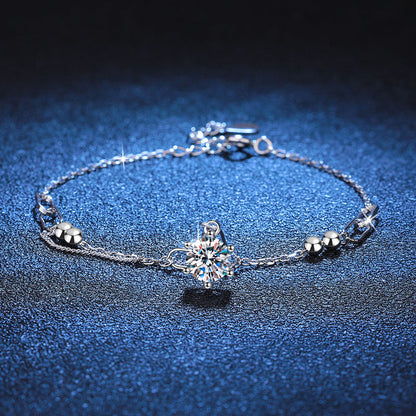 [LunaMar]CLASSIC SOLITAIRE MOISSANITE BRACELET