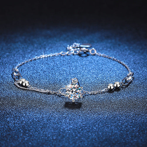[LunaMar]CLASSIC SOLITAIRE MOISSANITE BRACELET
