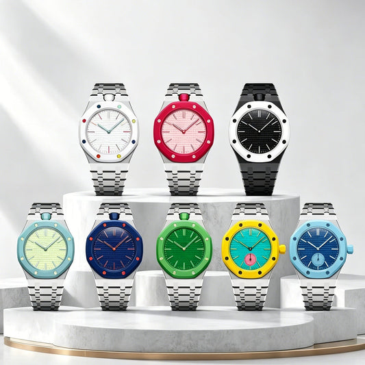 [LunaMar]ROYAL OAK POP EXCLUSIVE STEE CASE & STRAP