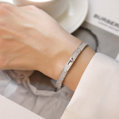 [LunaMar]KELLY BRACELET DIAMOND PAVED