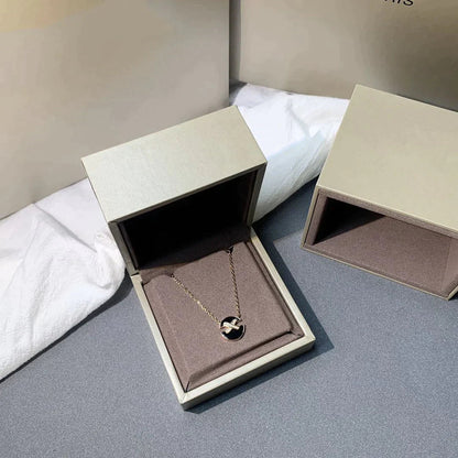 [LunaMar]JEUX DE ROSE GOLD DIAMOND NECKLACE