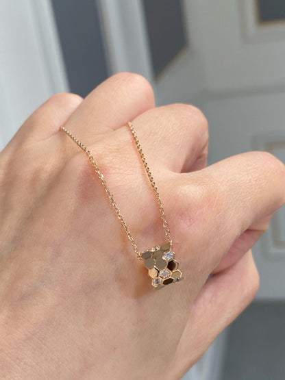[LunaMar]BEE LOVE DIAMOND NECKLACE
