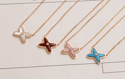 [LunaMar]JEUX DE NECKLACE 1 DIAMOND