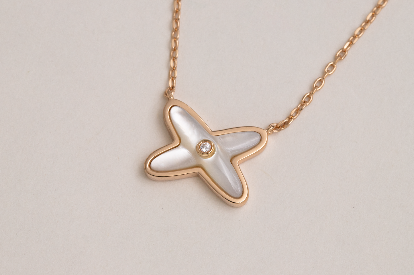 [LunaMar]JEUX DE NECKLACE 1 DIAMOND
