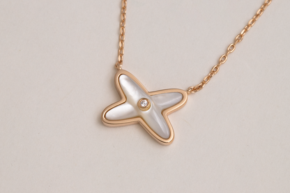 [LunaMar]JEUX DE NECKLACE 1 DIAMOND