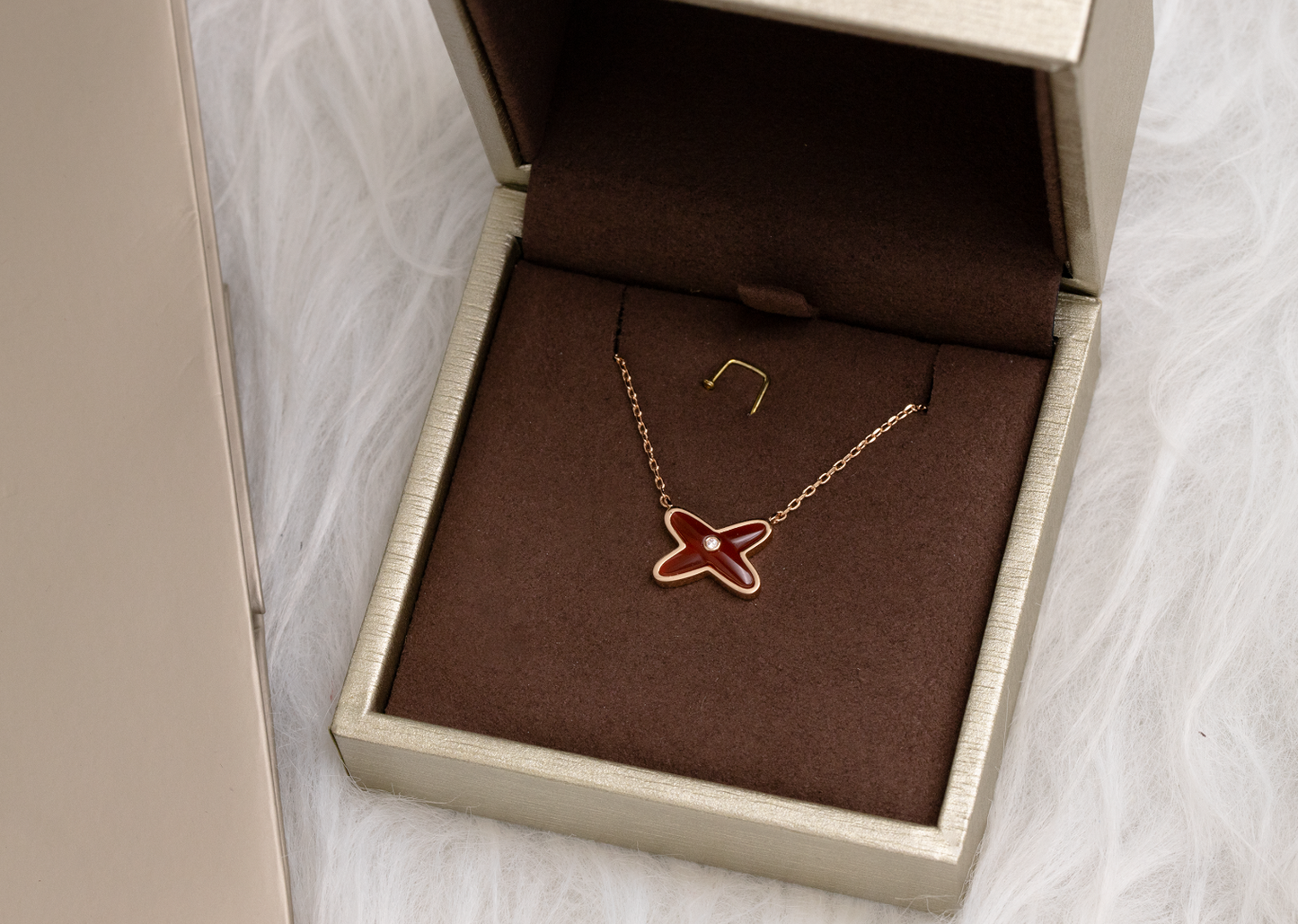 [LunaMar]JEUX DE NECKLACE 1 DIAMOND