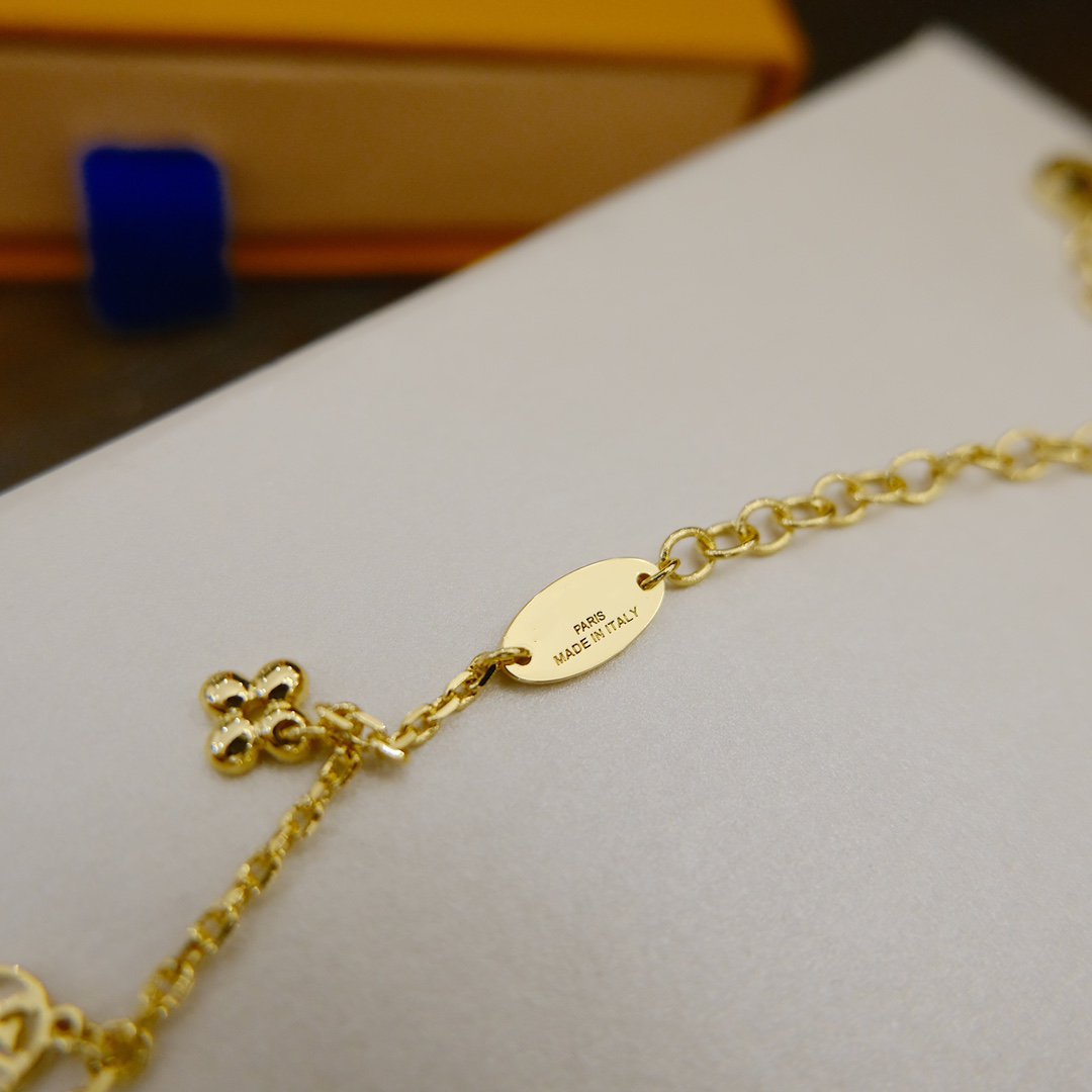 [LunaMar]BLOOMING SUPPLE NECKLACE BRASS