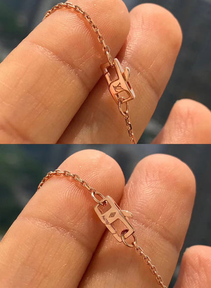 [LunaMar]BLOSSOM PENDANT ROSE GOLD AND DIAMOND