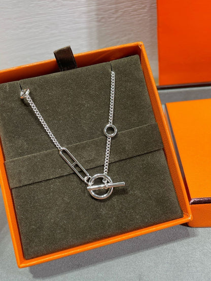 [LunaMar]HM STERLING CHAINE D'ANCRE HEART