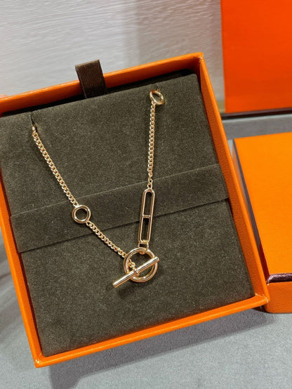 [LunaMar]HM STERLING CHAINE D'ANCRE HEART