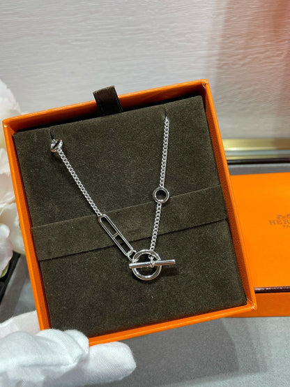 [LunaMar]HM STERLING CHAINE D'ANCRE HEART