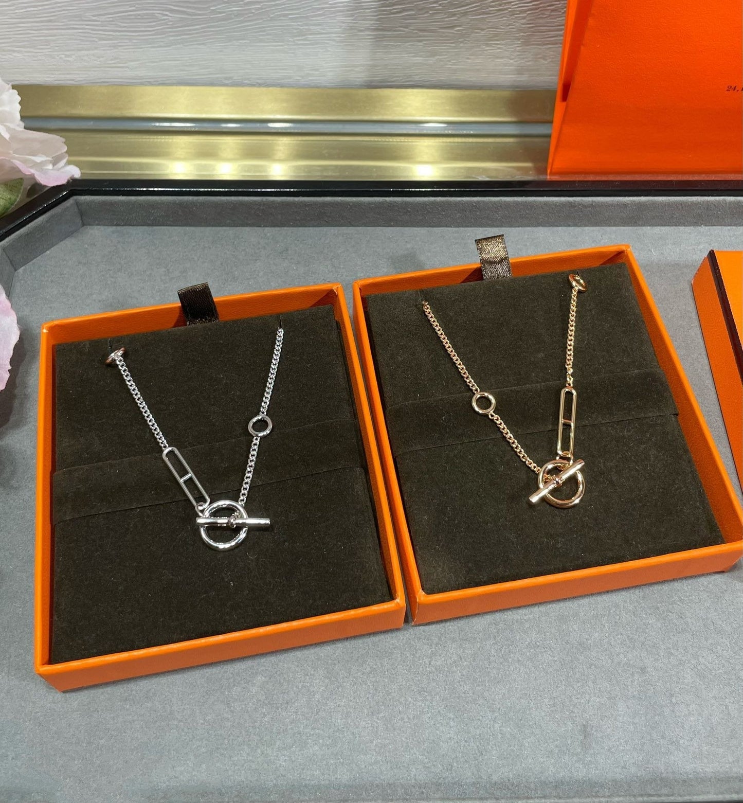 [LunaMar]HM STERLING CHAINE D'ANCRE HEART
