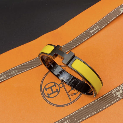 [LunaMar]CLIC HM SO BLACK YELLOW BRACELET