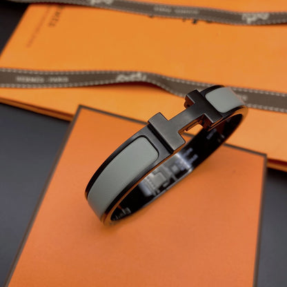 [LunaMar]CLIC HM SO BLACK GREY BRACELET