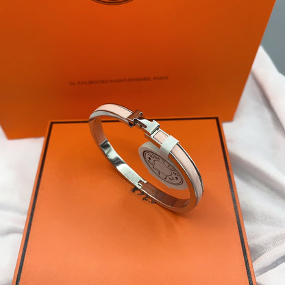 [LunaMar]CLASSIC HM CLIC  PINK 8MM ENAMEL BRACELET