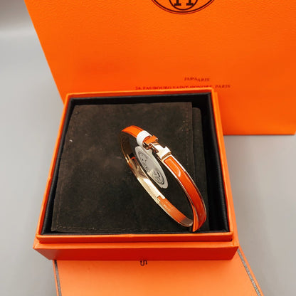 [LunaMar]CLASSIC HM CLIC RED 8MM ENAMEL BRACELET