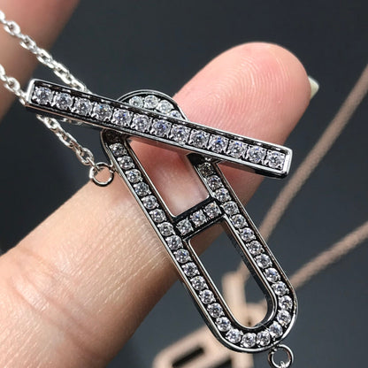 [LunaMar]HM NECKLACE PLATINUM ROSE GOLD DIAMOND