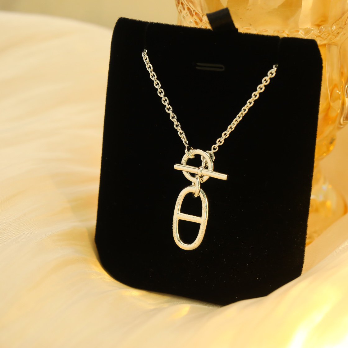 [LunaMar]HM CHAINE D'ANCRE PENDANT NECKLACE STERLING SILVER